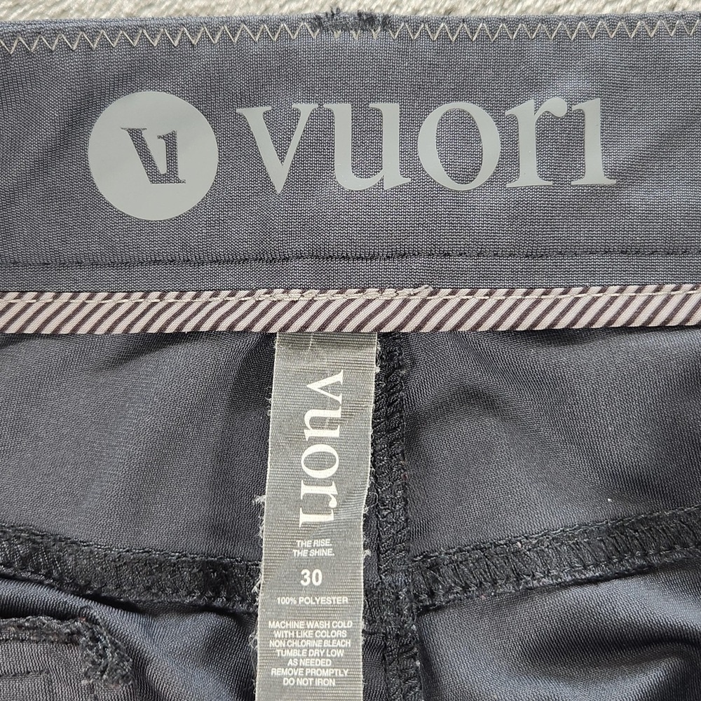 Vuori Pants Mens 30x32 Gray Slim Fit Performance Tech Chino Travel Casual Wear - Picture 10 of 16